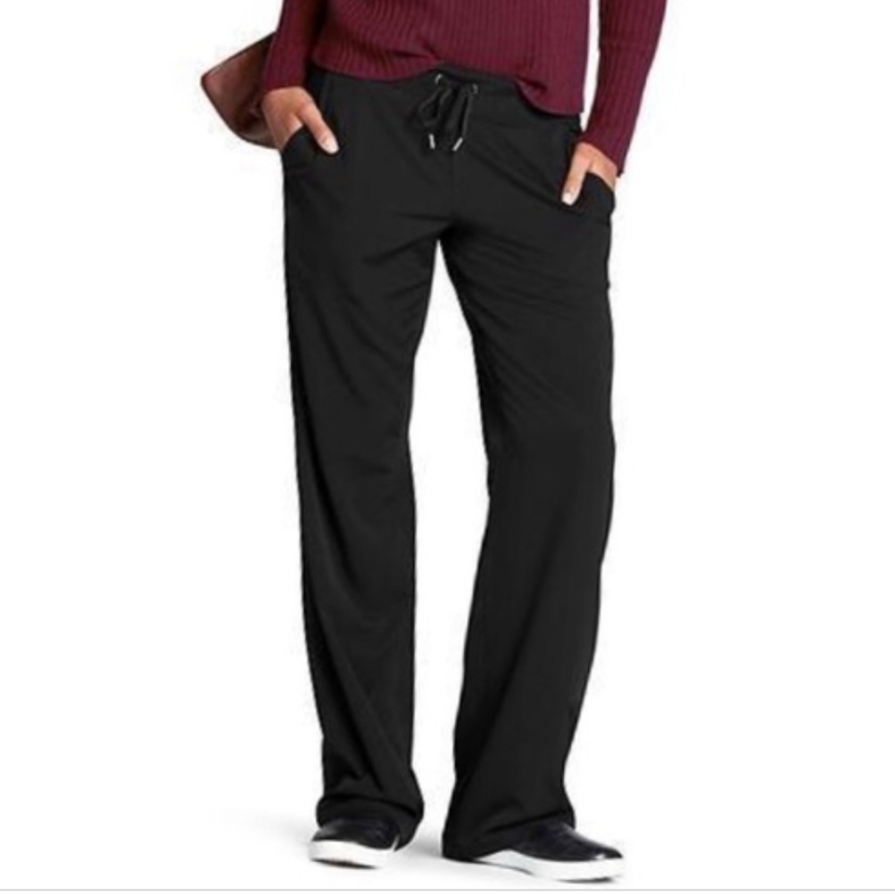 ATHLETA Midtown Trouser Pants in Black size 4